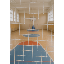 Сетка заградительная 100х100мм, d=3,1 мм