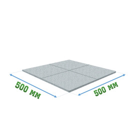 Покрытие для тира 500x500x30мм, комплект - Target