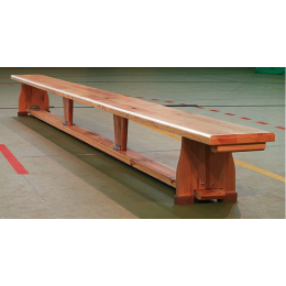 Скамья гимнастическая 3,0м на деревянных ножках