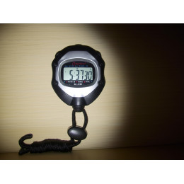 Электронный секундомер, серебристый, 6-разрядный XL-018