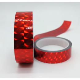 Обмотка для обруча красная 12мм 10м