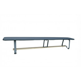 Скамья гимнастическая мягкая 3,5м, ножки металлические 
