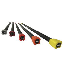 Бодибар обрезиненный 6 кг (синий)